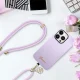 Универсальный ремешок для телефона Guess CBDY Cord, сиреневый