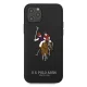 Apple iPhone 12 / 12 Pro Max 6.1\" US Polo Embroidery Collection Case Cover (USHCP12MPUGFLBK), Black | Telefona...