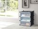 Multilevel Modular Shoe Rack Shelf Stand Organizer, 5 Shelves