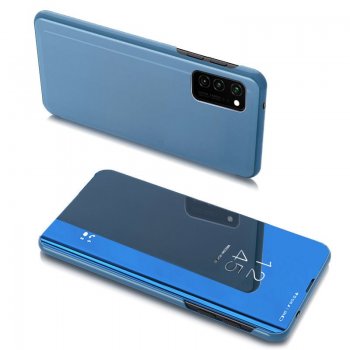 Samsung Galaxy A32 4G (SM-A325F/DS) Clear View Case Cover, Blue | Telefona Vāciņš Maciņš Grāmatiņa