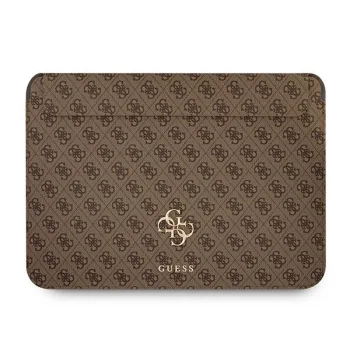 Guess 13" klēpjdatora futrālis 4G Big Logo, brūns