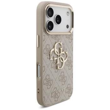 Чехол Guess 4G Big 4G Classic Logo для iPhone 17 Pro / 18 Pro, Rose Gold