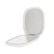 Косметическое зеркало Humanas HS-PM01 с LED-подсветкой, белое