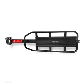 Wozinsky velosipēda bagāžnieks 22-27" velosipēdiem līdz 50 kg, melns
