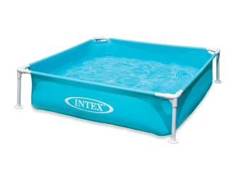Intex 57173 karkasa bērnu baseins 122x122x30 cm, zils