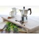 Moka Pot Espresso Coffee Maker 150ml, Silver