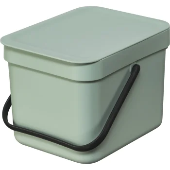 Brabantia Sort & Go atkritumu tvertne, 6 l, Jade Green