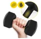 Битумные гантели 4Fizjo 2 x 5 кг, черные