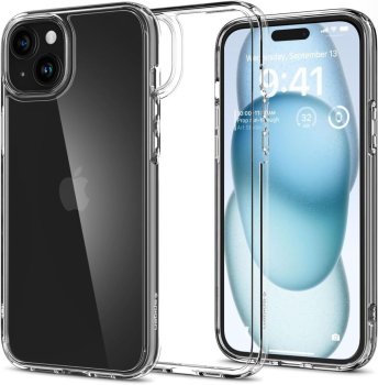 Чехол Spigen для iPhone 15 Ultra Hybrid, прозрачный