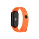Силиконовый ремешок Telcon для Xiaomi Mi Band 8 / M8, оранжевый