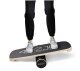 4Fizjo 384 Wooden Balance Board with Roller, Light Brown/Black