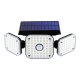 Superfire FF13-C saules baterijas lampa ar kustību sensoru, 22W, 300lm
