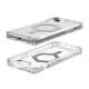 Apple iPhone 15 Plus 6.7\'\' UAG Plyo MagSafe Hard Case Cover, Transparent and Silver | Чехол Кейс...