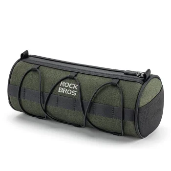 Rockbros velosipēda stūres soma 2 l, zaļa