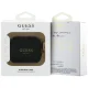 Austiņu maciņš Guess Apple AirPods Pro 3 Silicone Glitter Ring, melns