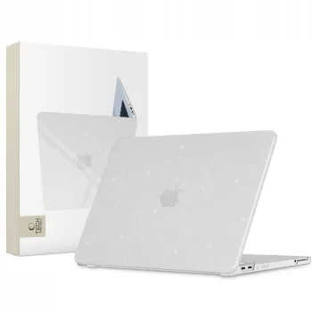 Чехол Tech-Protect SmartShell для MacBook Neo 13" 2026 (A3404), прозрачный с блестками