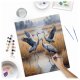 Massido Paint by Numbers Cranes, 40x50 cm