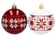 Christmas Tree Decorations, Baubles, 5 cm, 30 pcs.
