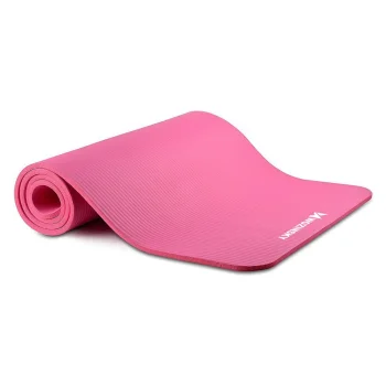 Wozinsky Коврик для йоги, 181cm x 63cm x 1cm, Розовый | Foam fitness joga mat