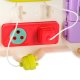 Montessori Busy Board Bus for Toddlers with Lights and Sounds