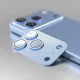 Kameras aizsargstikls Etteri iPhone 18 Pro Max, zils (Sky Blue)