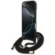 Guess 4G Big Logo Cord Stap Crossbody Phone Case Cover iPhone 17 - Black
