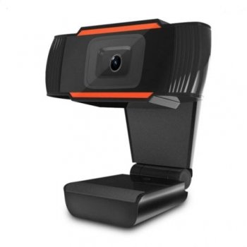 BLACKMOON W11HD Webcam PC Camera with Microphone 720p, Black | Portatīvā Datora Laptopa Web Kamera ar Mikrofonu