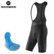 Велошорты Rockbros RK2002XL с лямками и XL вставкой, черные