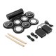 Huslog Electronic Drum Kit ZE-0226 for Kids, Portable 7-Pad Digital Drum Set