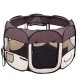 Portable Foldable Fabric Playpen Arena for Pets (Puppy, Kitten, Rabbit) - 104 X 65 cm