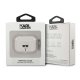 Karl Lagerfeld Karl\'s Head AirPods Pro Case Silver