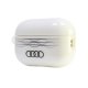 Чехол Audi IML Geometric Pattern для AirPods Pro 2, Белый