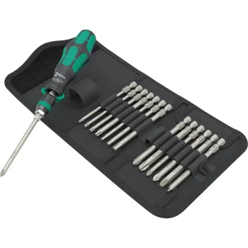 Wera Kraftform Kompakt 838 RA-R M Set 1 Bit Holder Set, 15-Piece