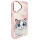 Чехол Nimmy Big Eyed Pet 2.0 Cat для iPhone 16 - Розовый