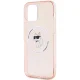 Чехол Karl Lagerfeld для iPhone 12 / 12 Pro IML Choupette MagSafe, розовый