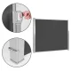 Izvelkama sānu markīze aizslietnis 350x180 cm MultiGarden, antracīta