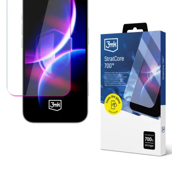 Rūdīta daudzslāņu aizsargplēve 3mk StratCore700 iPhone 17