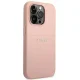 Guess Saffiano Strap vāciņš Apple iPhone 14 Pro Max, rozā