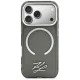 Karl Lagerfeld IML KL Script Logo MagSafe Case for iPhone 17 Pro, Black