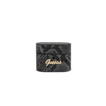 Guess GUACAPPUNSSMLBK AirPods Pro cover black/black Python Collection