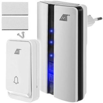 Malatec 23372 White Wireless Doorbell