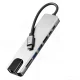 Tech-Protect HB09 8-in-1 USB-C Hub (HDMI 4K, PD 100W, RJ45) - Gray