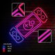 Неоновая вывеска Игровая Консоль LED FPNE27 Forever Light, многоцветная