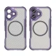 Leading Series MagSafe TPU vāciņš priekš iPhone 16 Plus, violets