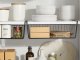 Suspended Hanging Kitchen and Bathroom Shelf, Different colours
