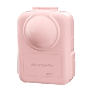 Полуоткрытый защитный чехол Sunnylife SN027 для DJI Osmo 360, розовый