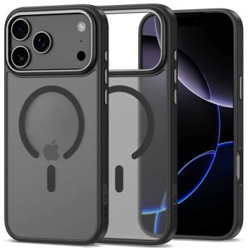 Tech-Protect iPhone 17 Pro Max vāciņš MagEdge MagSafe, matēts melns