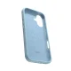 Чехол Etteri Silicone Case для iPhone 16 Plus 6.7\", светло-синий