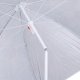 Adjustable Beach and Garden Umbrella with Tilt Function, 150 cm, Leaves Pattern