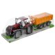 Friction Powered Farm Tractor with Tipping Trailer 24711